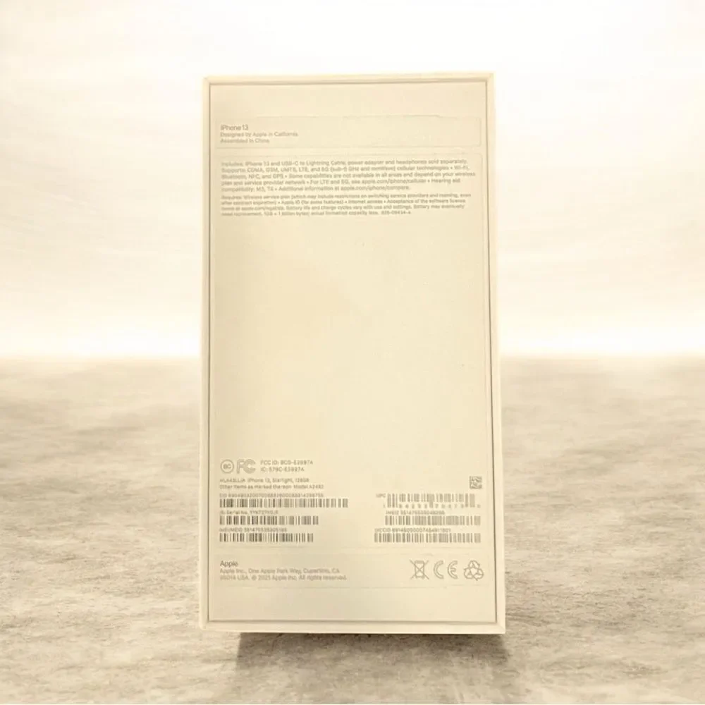 Apple iPhone 13 BOX ONLY!! Starlight color